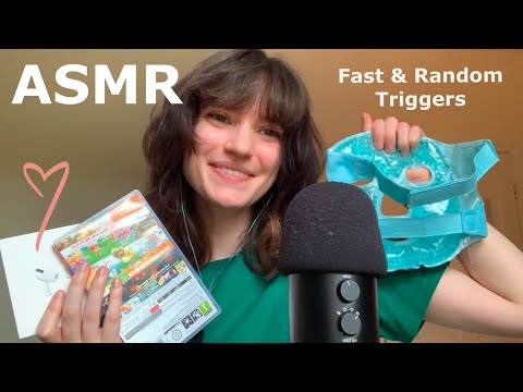 ASMR ~ Fast and Random Triggers!