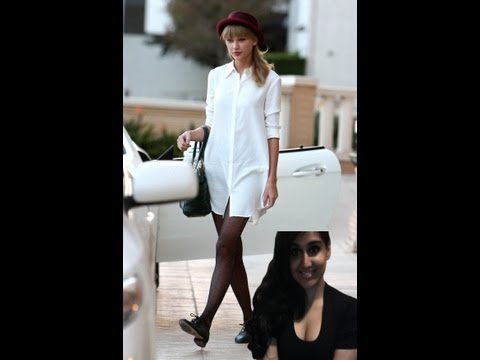 Taylor Swift Wears A Shirt As A Dress is it Wrong?! - Jessica Kardashian Discussion