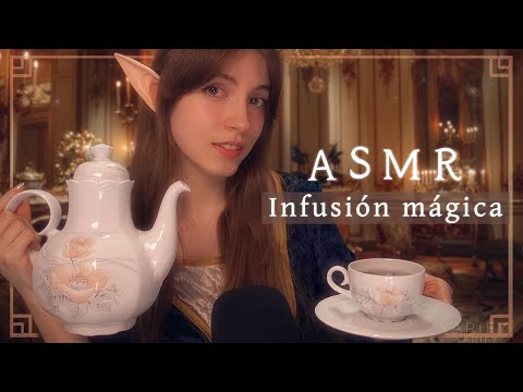 Princesa elfa te prepara una infusión sanadora 🫖☕ | ASMR Roleplay
