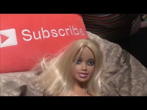 Asmr - Barbie gets Pampered! Hair Brushing / Face Massage / Scalp Massage