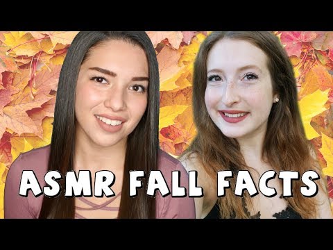 *ASMR* Fall Facts with Soft ASMR! (Ear to Ear Whisper)