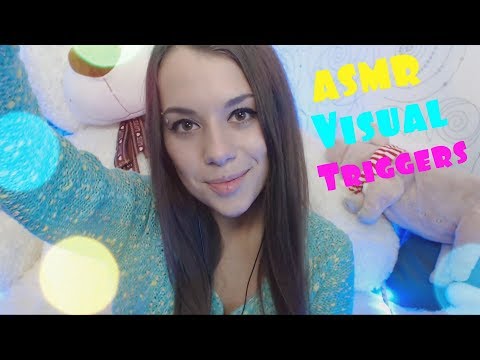 ASMR | Визуальные триггеры, шепот | Visual Triggers, Whisper | ASMR HoneyGirl