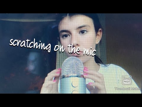 SCRATCHING ON THE MIC [ASMR]
