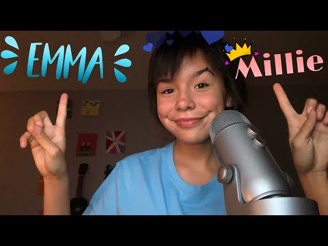 ASMR saying your lovely names💗