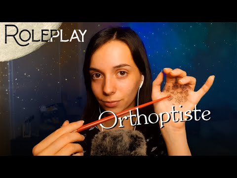 Roleplay orthoptiste (rééducation des yeux) - ASMR Français