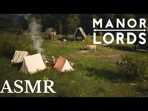 ASMR | Cozy 🐂 Medieval Village Simulator - 👑 Manor Lords