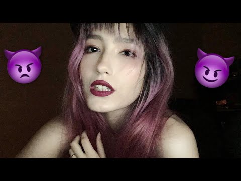 ASMR Little Devil Reads you a Story for Bedtime (Personal Attention, Book sounds, Whispers)