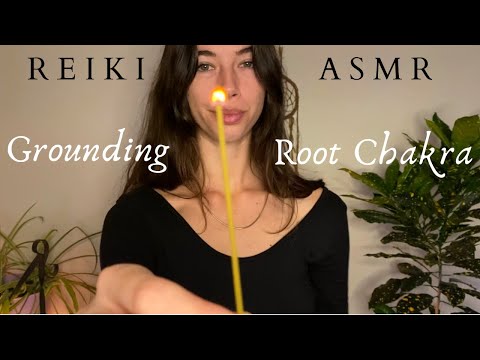 Reiki ASMR ~ Feeling Secure | Root Chakra | Grounding
