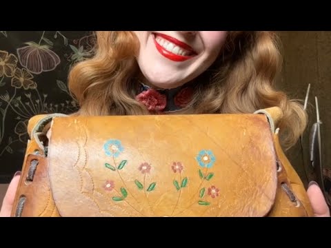 ASMR What’s in my bag! (visual & auditory triggers)