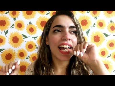 ASMR / Exciting and consecutive blows to the teeth and create a fun sound / ASMR Teeth