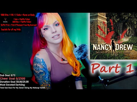 PT 1 Nancy Drew: Secret of the Scarlet Hand Gameplay | Walkthrough