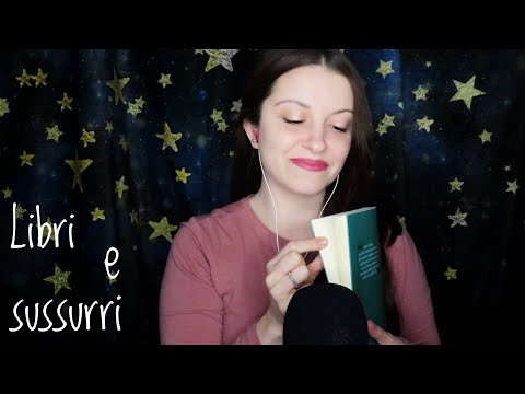 📚RILASSATI 100% WHISPERING 📚 ASMR ITA 4 libri per te