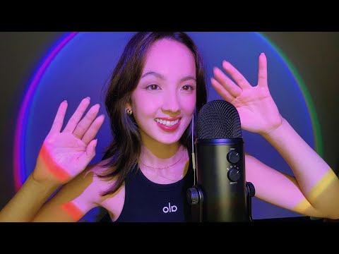 ASMR | Follow My Instructions 🍄 (mouth sounds, mic rubbing, & hand sounds)