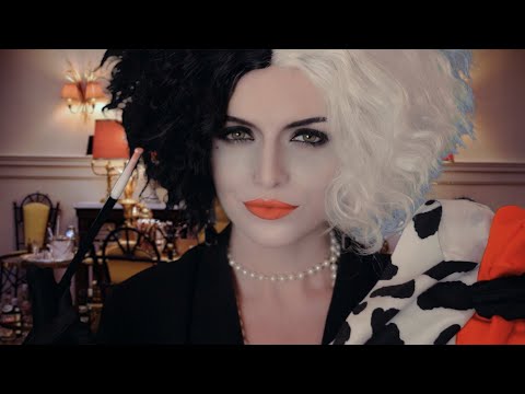 ASMR | Cruella Creates and Sews Together Your Outfit | (Roleplay, Measuring You, Personal Attention)