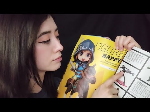 ASMR | Looking at "Old" Gaming Magazines (Page flipping, Whispers)