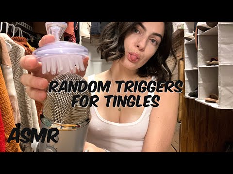 ASMR | random triggers to give you tingles | ASMRbyJ