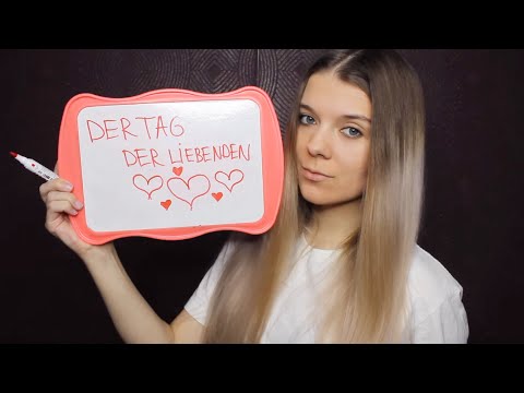 German ASMR Lerne Russisch mit mir | Der Tag der Liebenden ♥