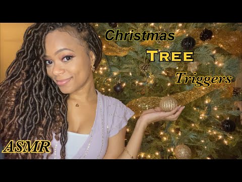 🎄 ASMR 🎄 Christmas Tree Triggers & Sounds 🎁