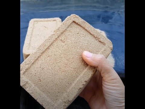 ASMR : Crumbling Sand Boxs #130