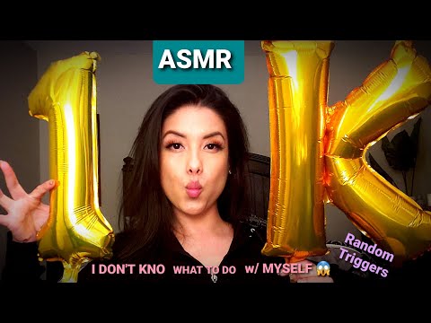 ASMR| 1000+ Subscribers! Updates and Random Triggers