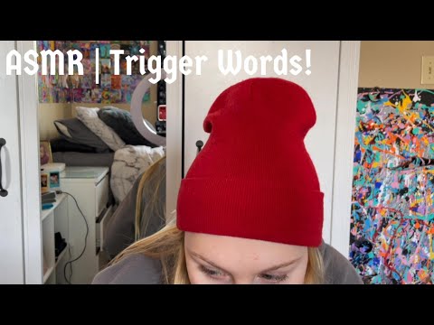 ASMR | Trigger Words!!
