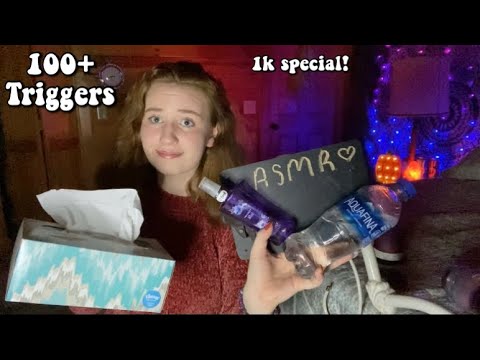 ASMR 100+ triggers in 5 minutes! 1k special!✨✨✨