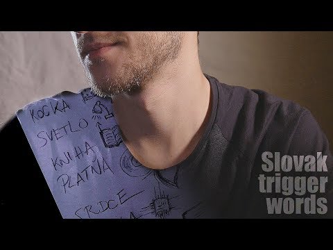 Slovak trigger words ASMR