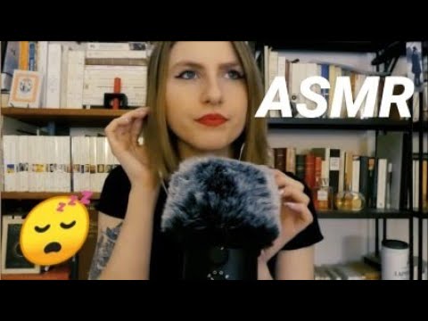 [ASMR] Mic Brushing Touching Tapping with Long Nails I Soft Whispering I Intense Relaxation