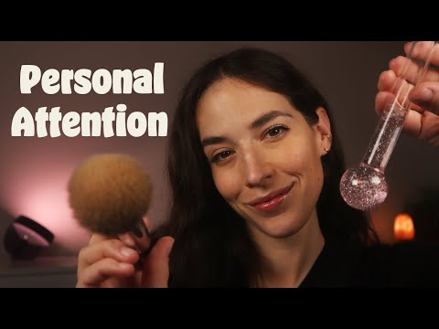 ASMR Personal Attention – Skin Care & Light Triggers To Help You Sleep