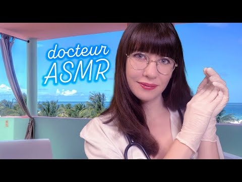 ASMR Roleplay 🩺 SOS médecin en vacances ☀️ Soin bienveillant complet