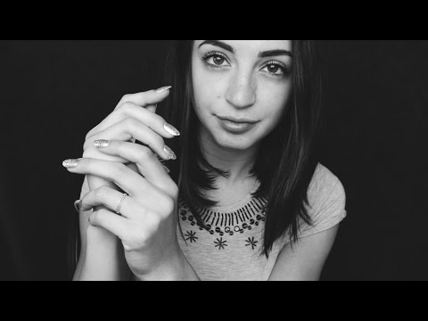[ASMR] Dark & Relaxing Hand Movements/Face Touching for Sleep