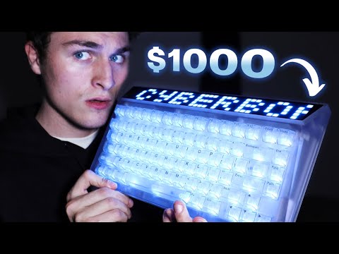 asmr on the world's MOST expensive keyboard