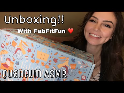 Asmr Unboxing!! With FabFitFun