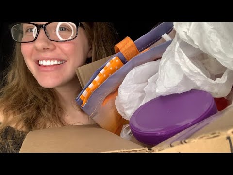 ASMR Unboxing | College Care Package From My Mom