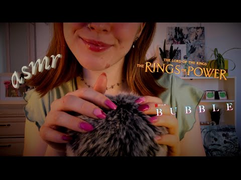 ASMR ◦ Whisper Ramble: What I've Been Watching & Fluffy Mic Triggers (The Rings of Power & Bubble)