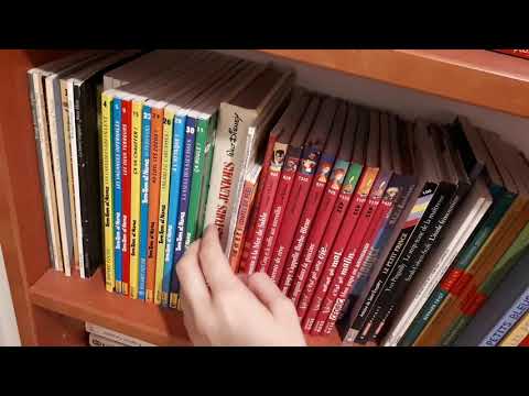 [ASMR] Fast Tapping on Bookshelves (DVD, Manga, Books)
