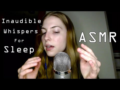 ASMR gentle inaudible whispers for sleep