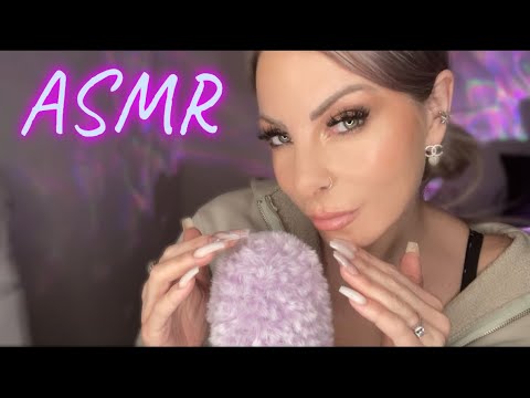 ASMR Whispering While ALMOST Touching The Mic & Telling You To “Sit Back & Relax”