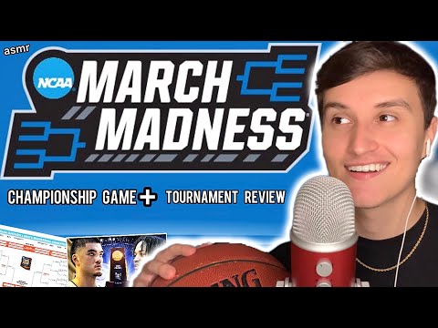 ASMR | March Madness Tournament Review 🏀💤 (whisper ramble)