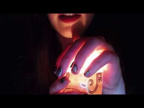 ~ ASMR ~ Halloween Questionnaire ~ Soft speaking and Candlelight ~