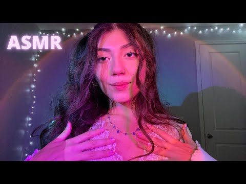 ASMR Fast & Aggressive Fabric/Clothes Scratching & Sounds 💜 (Hand Movements + Mouth Sounds)