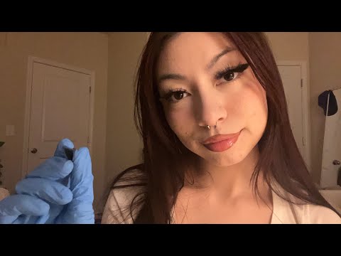 ASMR Getting Something Out of Your Eye (Gloves, Plucking, Breathing, + More)