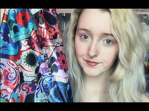 Tingly Collective Haul & Try-On - Crinkling, Fabric Scratching, Tapping - Soft Spoken - ASMR