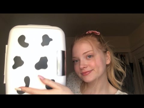 ASMR~Showing you my beauty fridge💋 (whispered)~tapping