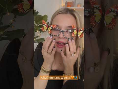 ASMR Butterfly Glasses 🧡🦋