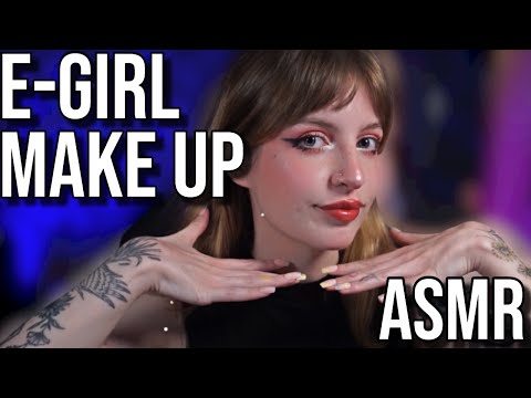 GRWM E-GIRL Make up💕 ASMR