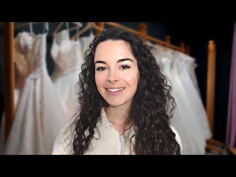 ASMR [Roleplay] - Magasin de robes de mariée ✨| Mesures, catalog page flipping