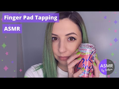 ASMR | Finger Pad Tapping (with sticky fingers)