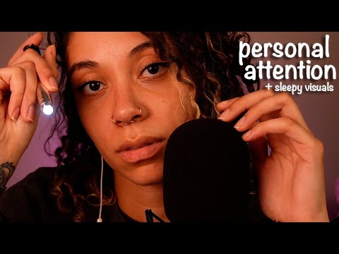 *WET WHISPERS + PERSONAL ATTENTION* Visual Triggers + Close Whispers ~ ASMR #sleepaid