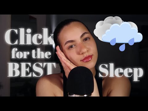 ASMR Repeating "sleep" in your sleep w/ layered sounds 🌧